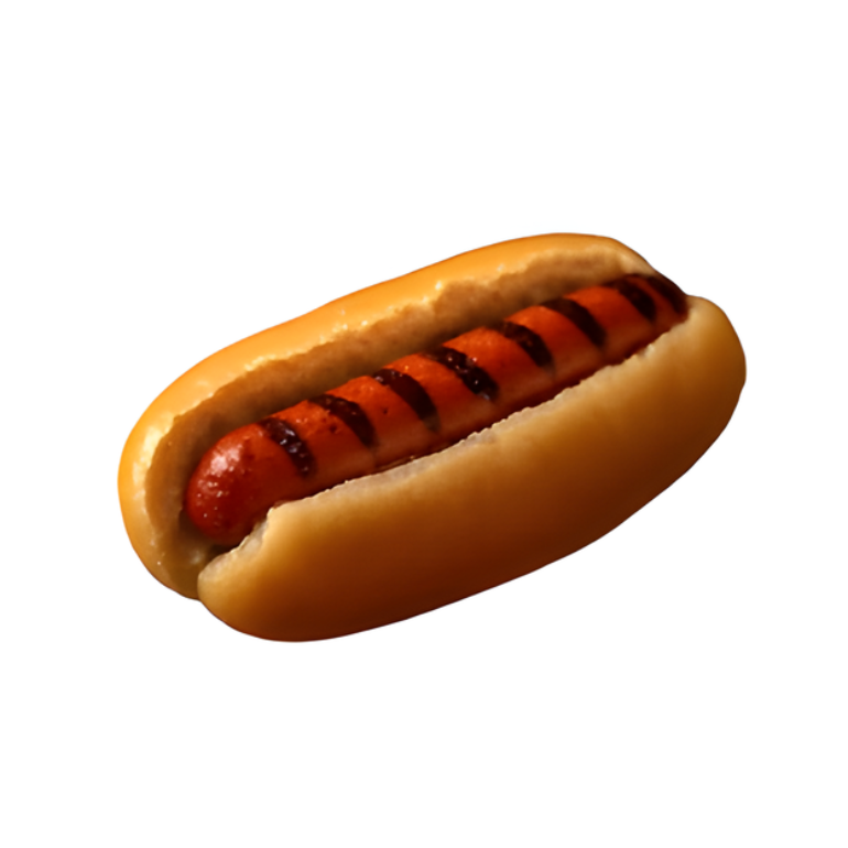 Plain Hot Dog