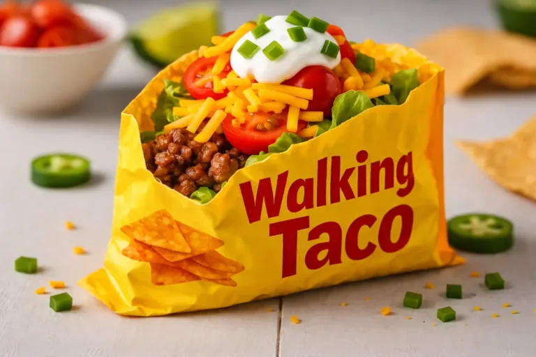 Walking taco in a Doritos bag Walking taco in a Doritos bag