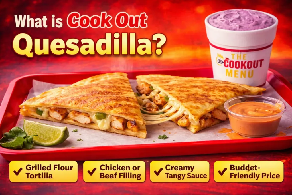 What is Cookout Quesadilla What is Cookout Quesadilla