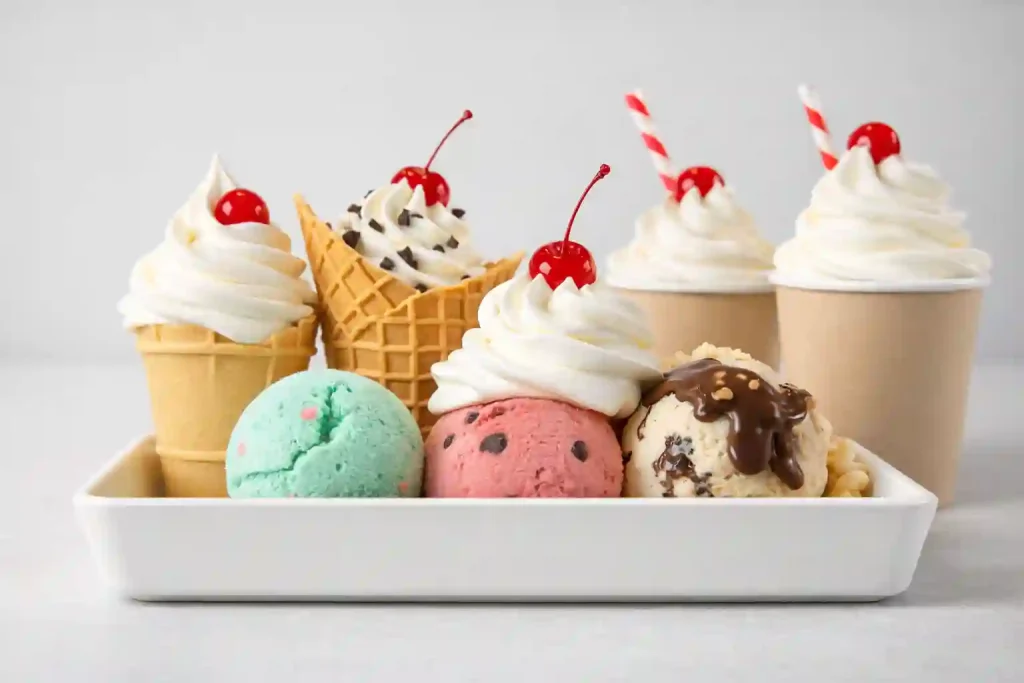 Cookout Ice Cream Menu