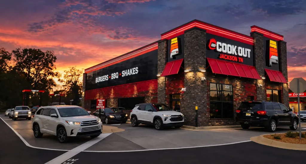 Cookout Jackson TN Location